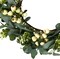 Eucalyptus Wreaths for Front Door 20 Inch Green Home Decor for Wall Porch Window Spring Summer Wreath with Big Berries for All Seasons Winter Christmas (Green) 20"D x 20"W x 5"H